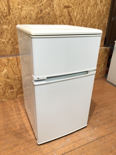 U-ING ユーイング UR-D90H 88L 2ドア 冷凍冷蔵庫 クリーニング済 初期動作保証あり ②