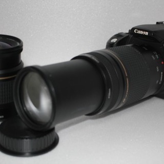 スマホに転送❤Wi-Fiカード付き❤Canon Kiss N ダブルレンズセット