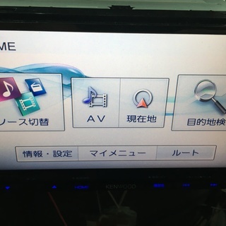 KENW00D 彩速ナビ　MDV-L402 ワンセグ・DVD再生・USB・SDカード・地図データー2014年版　アンテナ新品　取付工賃格安！