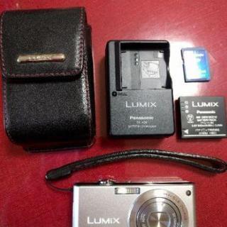 LUMIXカメラ・SDカード・革のケース・バッテリー