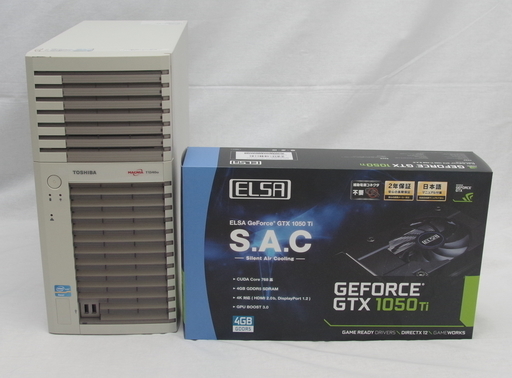 ゲーミングpc　GTX1050Ti（新品)　メモリ8GB　SSD120GB（新品）　HDD500GB（250GB×2)　ハイレゾ対応