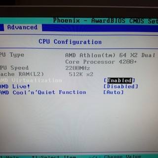 Linuxパソコン　athlon64 x2 4200+ 