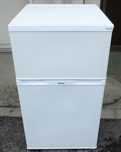 ☆\tハイアール Haier JR-N91J 91L 2ドア冷凍冷蔵庫◆一人暮らし等に最適