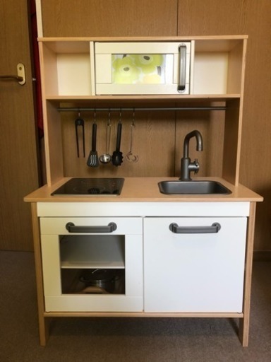 【取引中】IKEA イケア キッチン  鍋おたま、しまじろう、アクタスおままごとセット