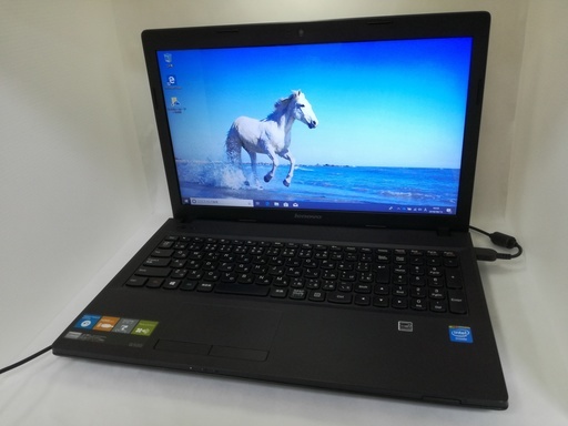 [SSD/Office/6G] Lenovo G500/B ブラック・SSD 120GB・Celeron 1005M・Microsoft Office 2016・最新Windows10・メモリ 6GB