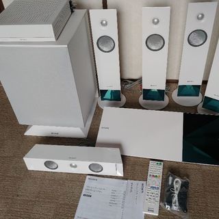 【ポポラス】SONYホームシアター BDV-N1WL BDV-N1WL／N1B 特長 : 設置接続 | サウンドバー／ホームシアター