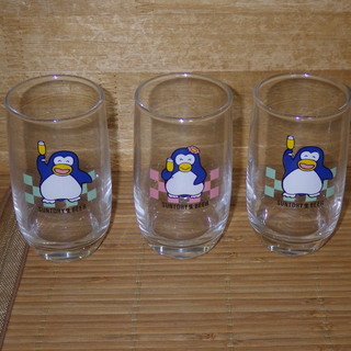 サントリー ビール ペンギン ガラスコップ