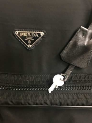 PRADA プラダ ガーメントバッグ スーツ入れ（中古】1円 PRADA プラダ 