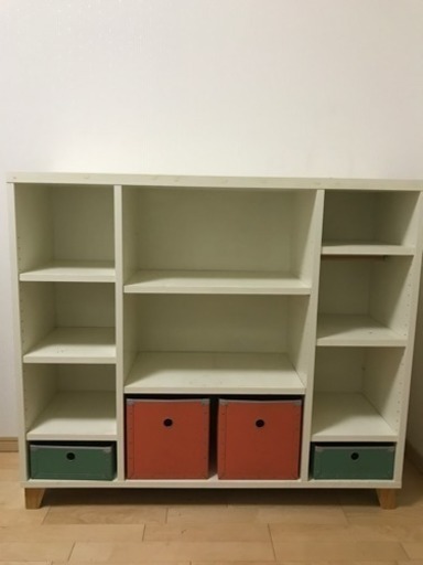 ｄｉｙ好きな方に可愛い脚付収納棚 きなこ 堺の収納家具の中古あげます 譲ります ジモティーで不用品の処分