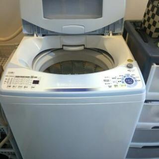 【お話中】お譲りします。三菱製 洗濯機 2003年製品 ママ思い