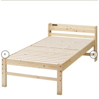 シングルベッド(使用3年未満)ニトリ木製美品✳︎