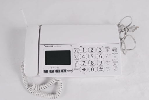 6560 Panasonic パナソニック パーソナルファックス 電話機 KX-PD304DL-W 親機のみ　アントレ