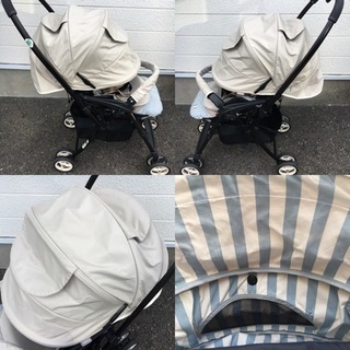 コンビ☆軽量 ハイシート ベビーカー☆メチャカルハンディα エッグ