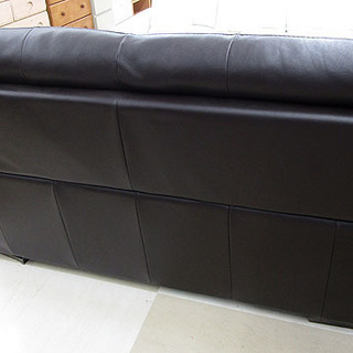 2Pレザーソファー ブラウン 茶色 家具