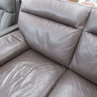 2Pレザーソファー ブラウン 茶色 家具