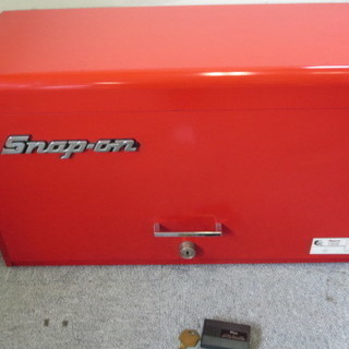 レア！ snap-on KRA58J 旧ロゴ工具箱 スナップオン トップチェスト 工具箱 洗浄済み 鍵付 ツールボックス ロールキャブ