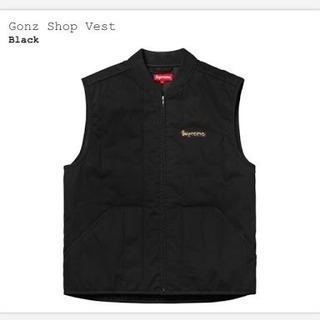 18FW  Supreme Gonz Shop Vest