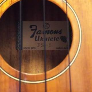 ウクレレ famous fs-5