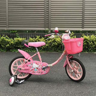 【商談中】子供　自転車　ブリジストン　14インチ　キティちゃん　...