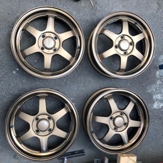 美品 ボルクレーシング  TE37 値下げしました。