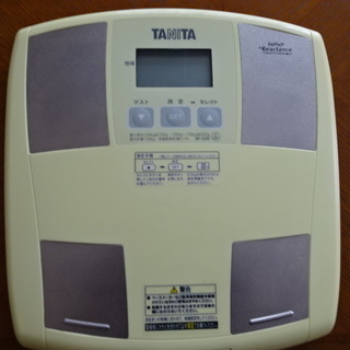 【取引済】TANITA 体重計（取扱説明書付）