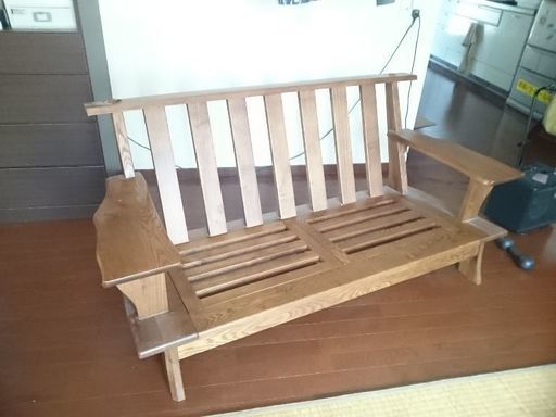 木製ソファー