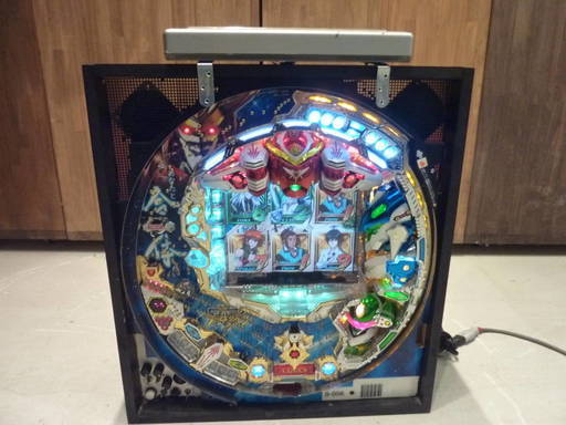 C74■SANKYO CRフィーバー創聖のアクエリオンSF-TV 卓上パチンコ