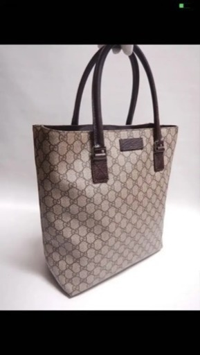 ■GUCCI グッチ メンズ可 PVC トートバッグ ビジネスバッグ■7-16