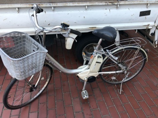 ヤマハ新基準 電動自転車 バッテリー6ah付き 充電器付き