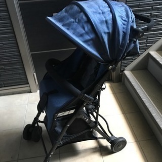 折りたたみ 機内持ち込みサイズ♩Ｂ型ベビーカー リクライニングOK