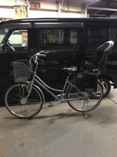 自転車 26インチ 【取引終了】子供シート付