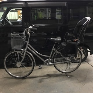 自転車 26インチ 【取引終了】子供シート付