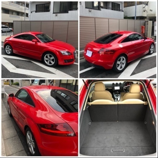 ジモティ限定特価 美車 アウディ Tt 2 0tfsi 検31年8月迄 サマンサ 中野新橋のttの中古車 ジモティー