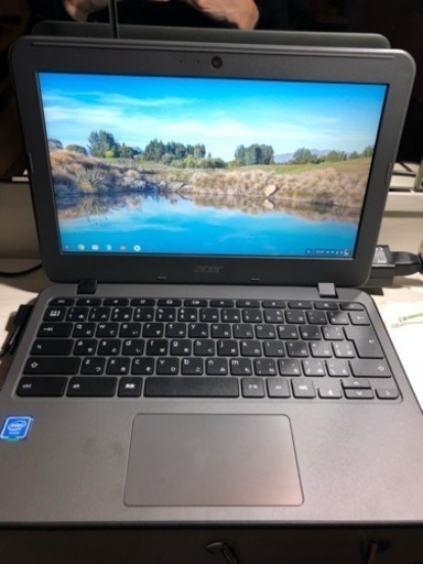 【ほぼ新品】Acer Chromebook 11 N7 C731-F12M (Celeron N3060/2GB/16GB eMMC/11.6/ Chrome OS/Officeなし/スティールグレイ)