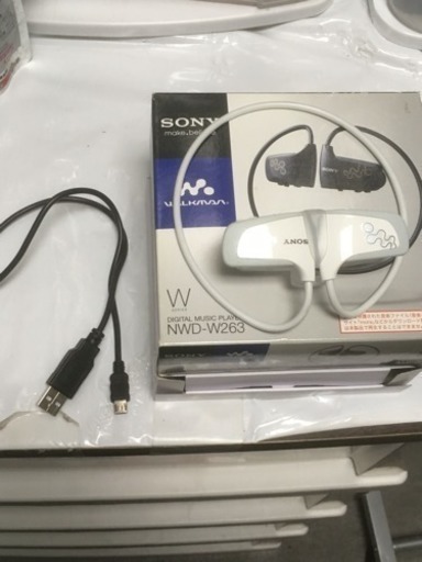 SONY ウォークマン ＮＷＤ-263 ホワイト 中古