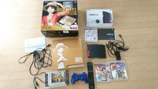 PS3 ワンピース海賊無双GOLD  EDITION とnasne