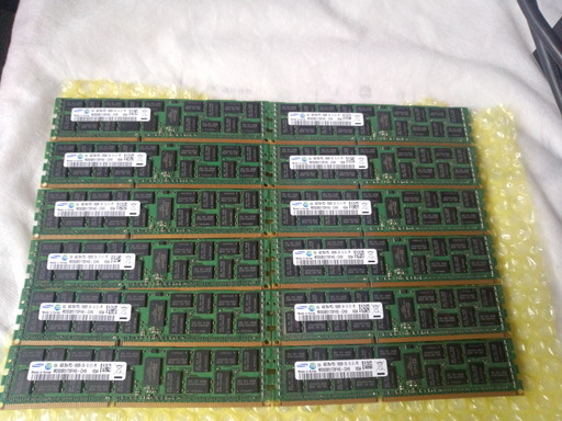 サーバー用メモリ DDR3 4GBX12枚 48GB 動作確認済