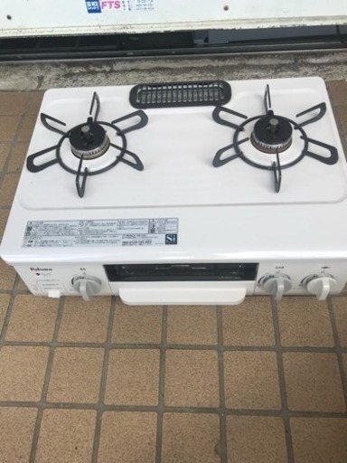 美品！ガス台 LPガス パロマ IC-N36HS-R ホワイト
