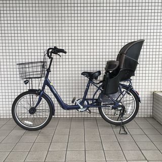 子供乗せ自転車 美品  22インチ ※３人乗り対応 （2017年...