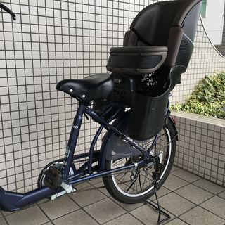 子供乗せ自転車 美品  22インチ ※３人乗り対応 （2017年1月末購入）