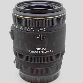 □ SIGMA シグマ 70mm F2.8 マクロ シグマ Canon用 レンズ 希少品