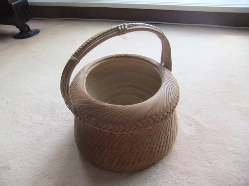 竹編み花器