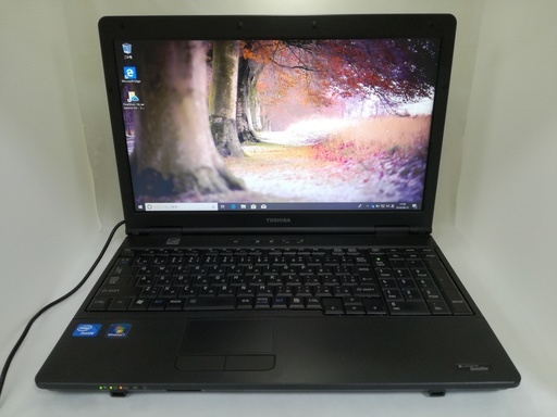 [SSHD/Office/4G] TOSHIBA dynabook Satellite B451/E ブラック・SSHD 500GB・Celeron B815・Microsoft Office 2016・最新Windows10・メモリ 4GB