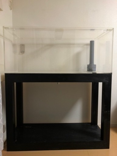 特注オーバーフロー 水槽セット 1200x50x50