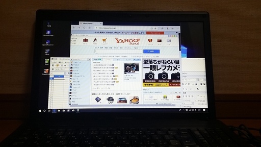 Windows10アップグレード済みノートパソコン (15.6型 Lenovo)