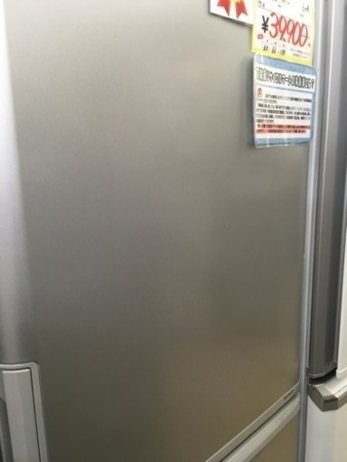 福岡 早良区 原 SHARP 350L冷蔵庫 2013年製 3ドア 両開き