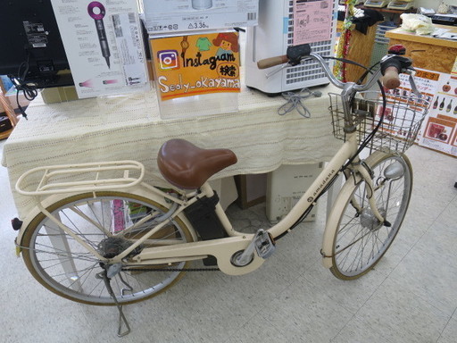 ＢＲＩＤＧＥＳＴＯＮＥ　ブリヂストン　ａｍａｄａｎａ　電動自転車　中古品　引き取り限定