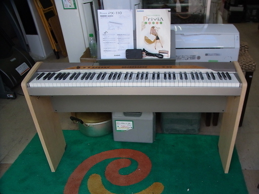CASIO Privia 電子ピアノ 88鍵 スタンド付き