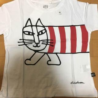 ユニクロ リサラーソン Tシャツ　110　男女兼用　赤