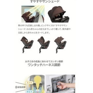 エールベベ クルットNT2 プレミアム カーメイト CARMATE AILEBEBE チャイルドシート